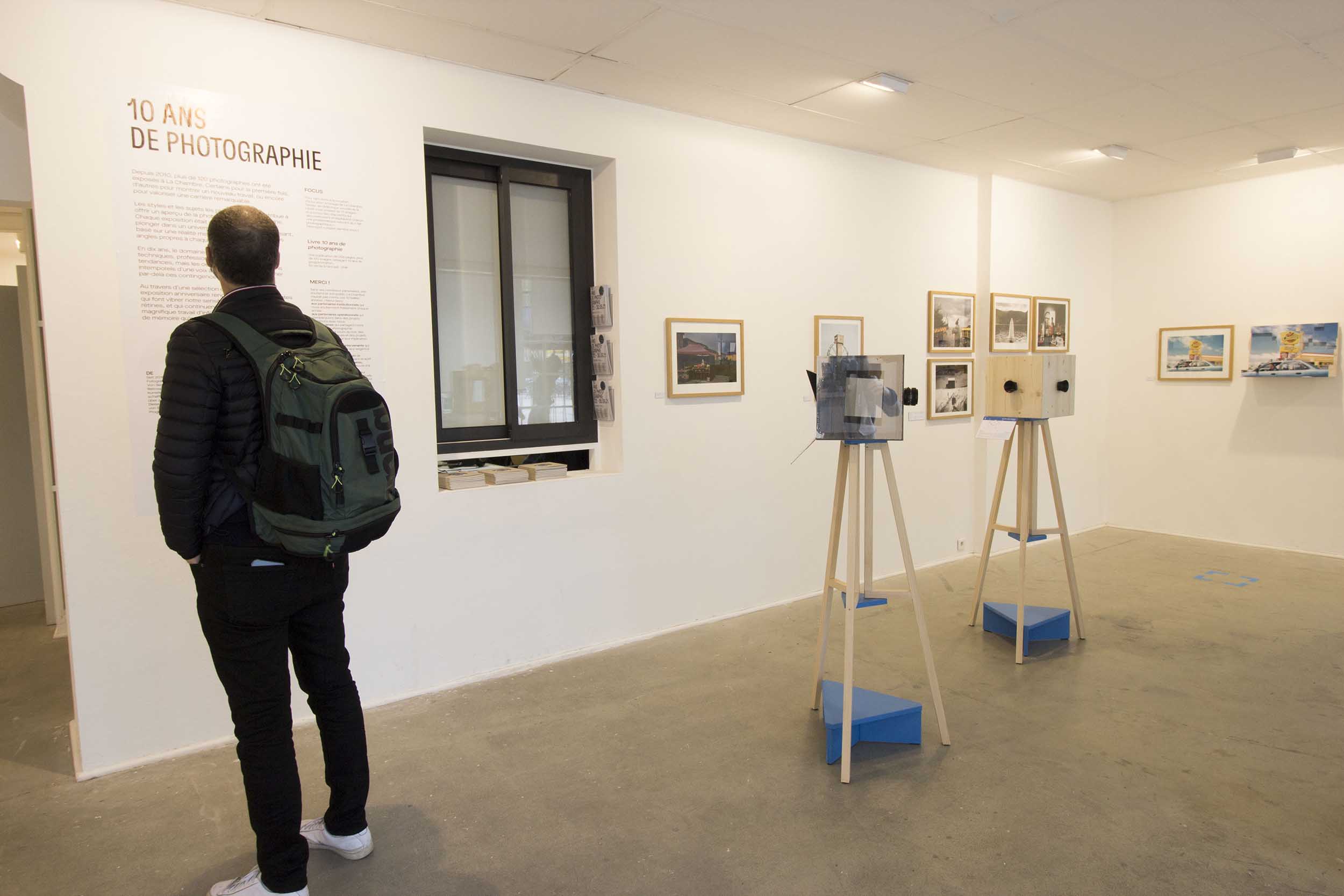 L'exposition Focus fait partie de l'exposition "10 ans de photographie" à La Chambre, Strasbourg